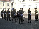 Members of the Honor Guard Company during their training.