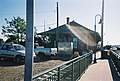 View of old Greenport station from the platform; July 1, 2007