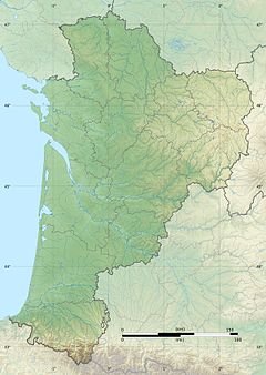 Né (river) is located in Nouvelle-Aquitaine