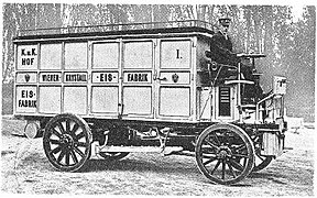 Adaptation de camion Daimler Motor-Lastwagen, Bierenz Lastwagen, 1901