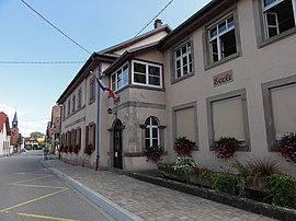 The town hall in Hipsheim
