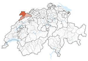 Lag vum Republik und Kanton Jura République et Canton du Jura in dr Schwyz