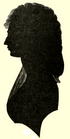 Silhouette de Caroline Herschel (dans un ouvrage de 1913).
