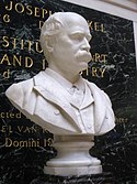 Buste d'Anthony J. Drexel (1905), Université Drexel, Philadelphie, Pennsylvanie.
