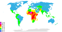 fertility rate map