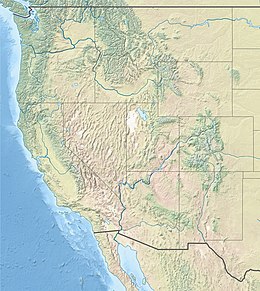 2020 Central Idaho earthquake is located in USA West