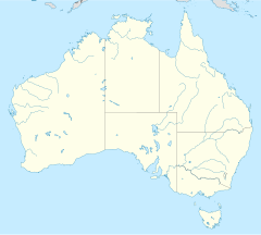Алис Спрингс на карти Аустралије