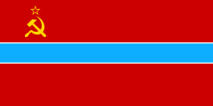 Flaga Uzbeckiej SRR