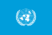 Vlag van de Verenigde Naties.
