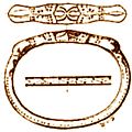 Moșna 1 – A Dacian gold bracelet dated to the Hallstatt period. Moșna, Sibiu County[82]