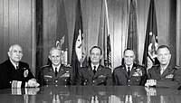 The Joint Chiefs of Staff in 1968.