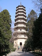 Tower of Linggu Temple