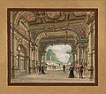 Image 74Set design for Act I of Les Huguenots, by Philippe Chaperon (restored by Adam Cuerden) (from Wikipedia:Featured pictures/Culture, entertainment, and lifestyle/Theatre)