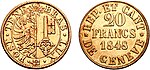 20 франков 1848 года