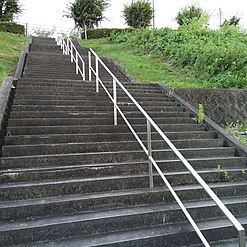 Лестница в Икома, Япония
