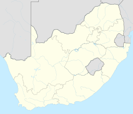 Pretoria ubicada en Sudáfrica