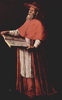 Saint Jérôme (en habit de cardinal), 1626-1627, Séville, musée des Beaux-Arts