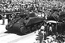 שרמנים במצעד יום העצמאות ברמלה 1954