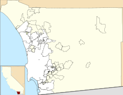 Rancho Santa Fe is located in San Diego County, California