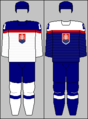 2014 Olympic jerseys, later used at IIHF tournaments 2014–2017