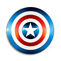 Bouclier alternatif de Captain America (1941-1949).