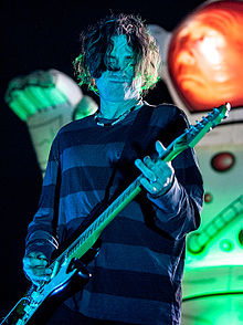 LaLonde performing with Primus in 2012
