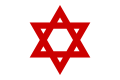 이스라엘에서 실제 사용되는 마겐 다비드 아돔 (붉은 다윗의 별)