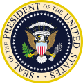 شعار الرئاسة في الولايات المتحدة الأمريكية.