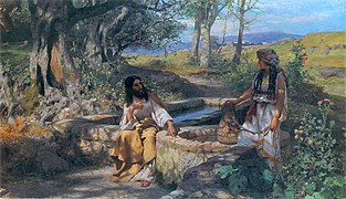 Henryk Siemiradzki, Christ and the Samaritan woman (1890)