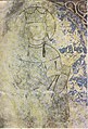 תמר כפי שהיא מוצגת בציור קיר מהמאה ה-13, במנזר קינצוויסי (אנ')