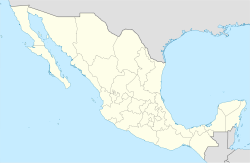 Coyoacán trên bản đồ Mexico