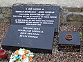Grave of IRA volunteers Dan McCann, Mairead Farrell and Sean Savage who were killed in Gibraltar in 1988