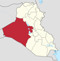Location of Al Anbar Province