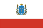 薩拉托夫州州旗（英语：Flag of Saratov Oblast） （1996年9月5日–2001年5月23日）