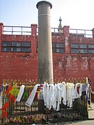 The Ashokan pillar at Lumbini, Nepal, Buddha's birthplace