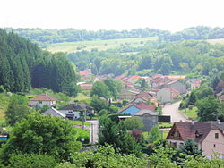 Skyline of Bisten-en-Lorraine