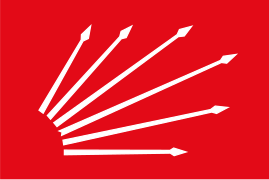 Cumhuriyet Halk Partisi bayrağı