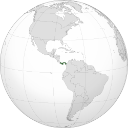 Panaman sijainti