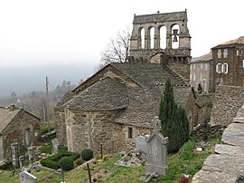 The church in Saint-Pierre-Saint-Jean