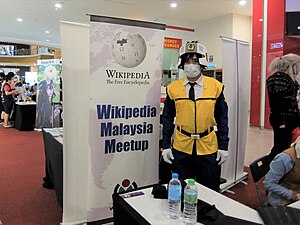 Wikipedia Kuala Lumpur 9 @ Sunway Velocity Mall, Cheras, Kuala Lumpur, Malaysia March 20, 2022