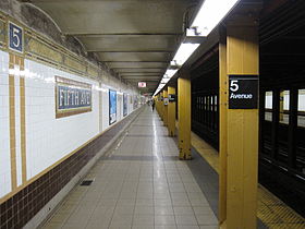 Image illustrative de l’article Fifth Avenue / 59th Street (métro de New York)