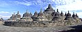 Image 8Stupas on upper terraces of Borobudur temple in Central Java. (from Tourism in Indonesia)