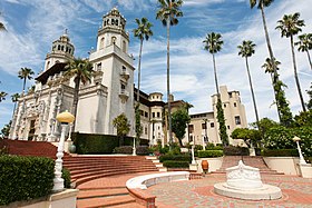 Exterior of Hearst Castle