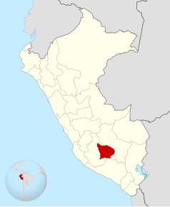 Poziția regiunii Apurímac