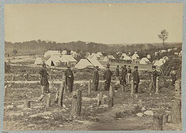 Camp of 30th Pennsylvania Infantry