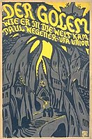 Movie poster for Der Golem (1920)