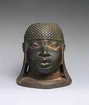 Bronze head