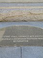 Daughters of Confederacy inscription
