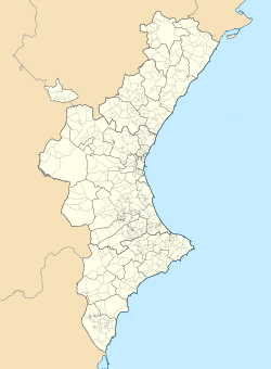Xàtiva is located in Valencian Community