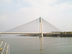 El puente Rosenbrücke, en Tulln